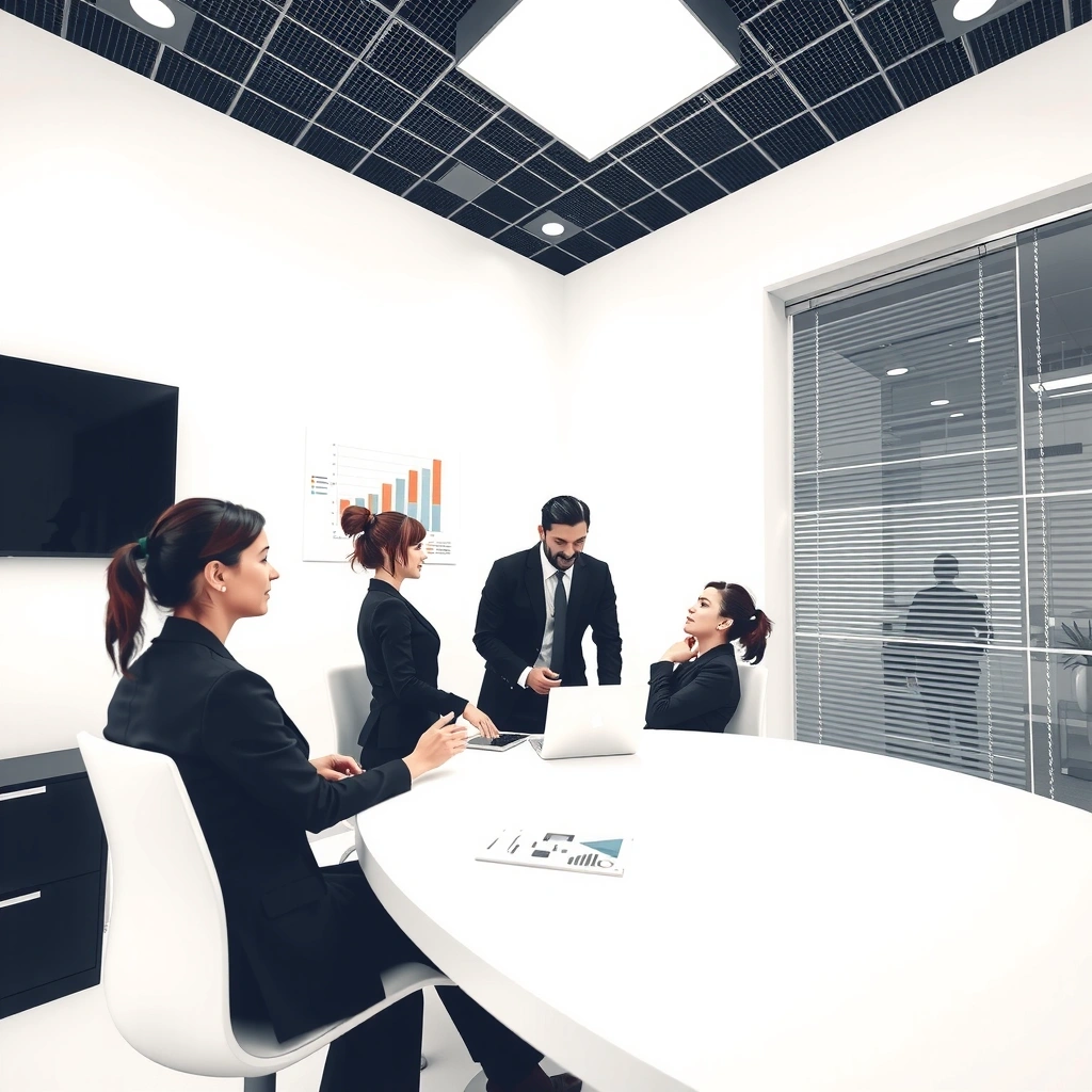 Business consultation illustration