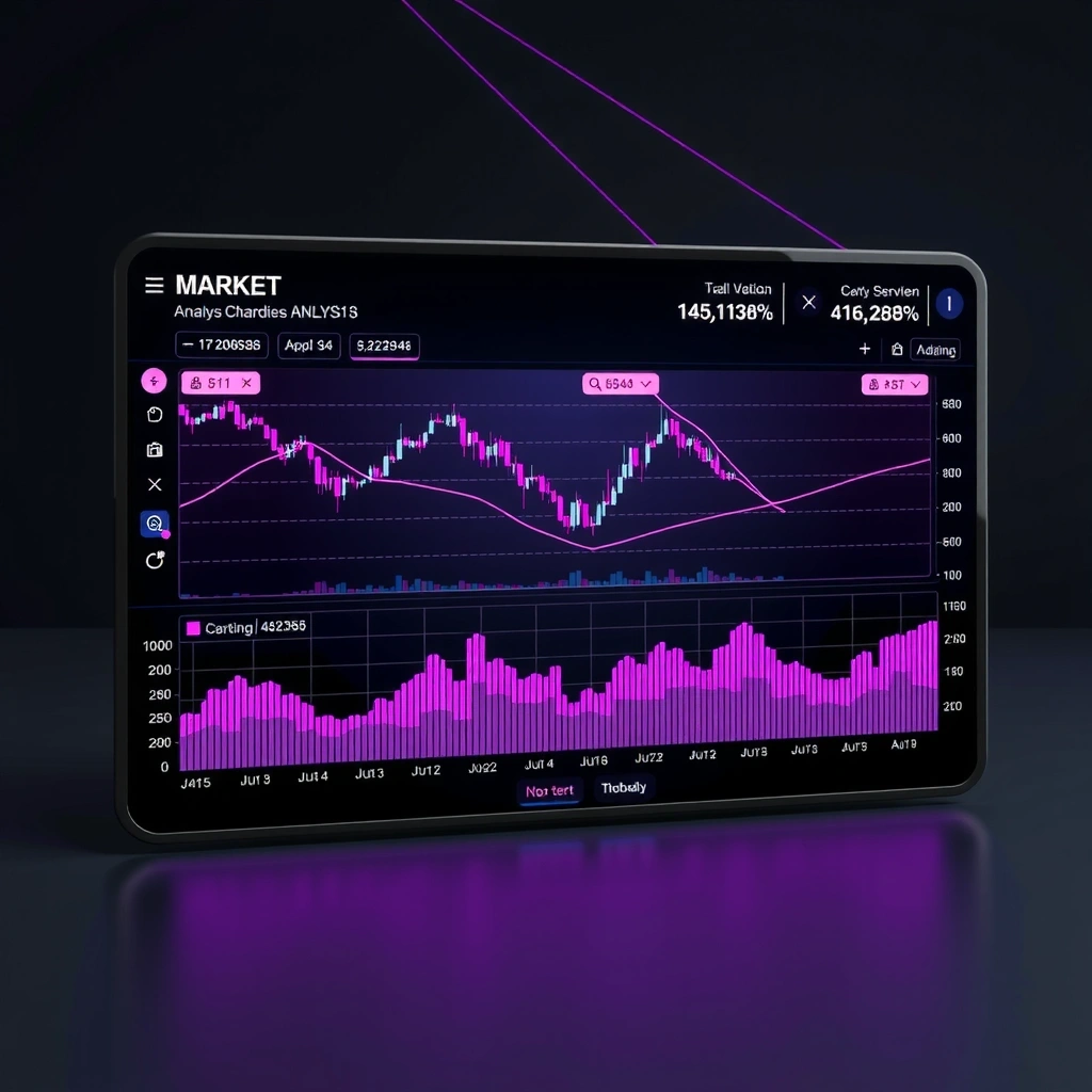 Real-time market analysis dashboard